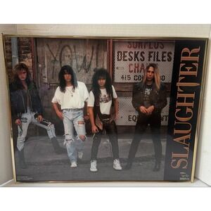 1990 Slaughter Poster Frame 20" x 16"